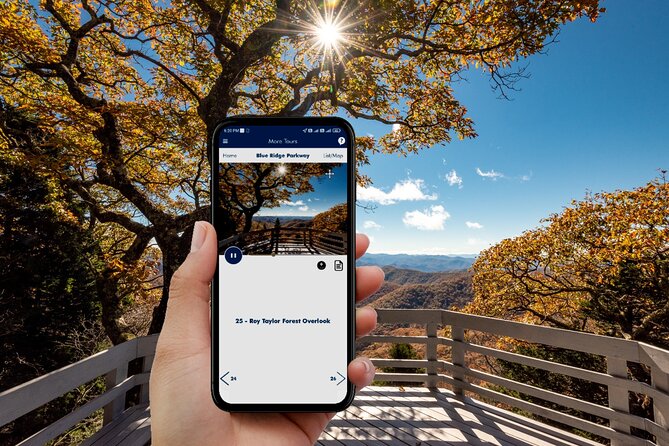 Scenic Blue Ridge Parkway Self-Guided Driving Audio Tour - Offline Maps and Hands-free Experience