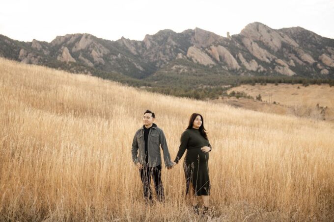 Scenic Mountain Photoshoot in Boulder, Colorado - Getting There