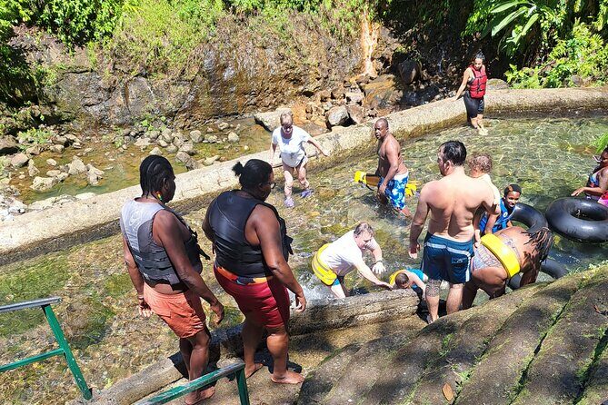 Scenic Tour of City and Rainforest, Waterfall, Sulphur Springs . - Morne Bruce: Panoramic City Views