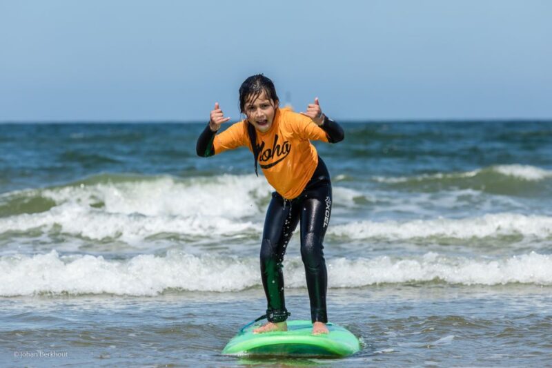 Scheveningen Beach: 1,5-Hour Surf Experience for Kids - Learning Activities