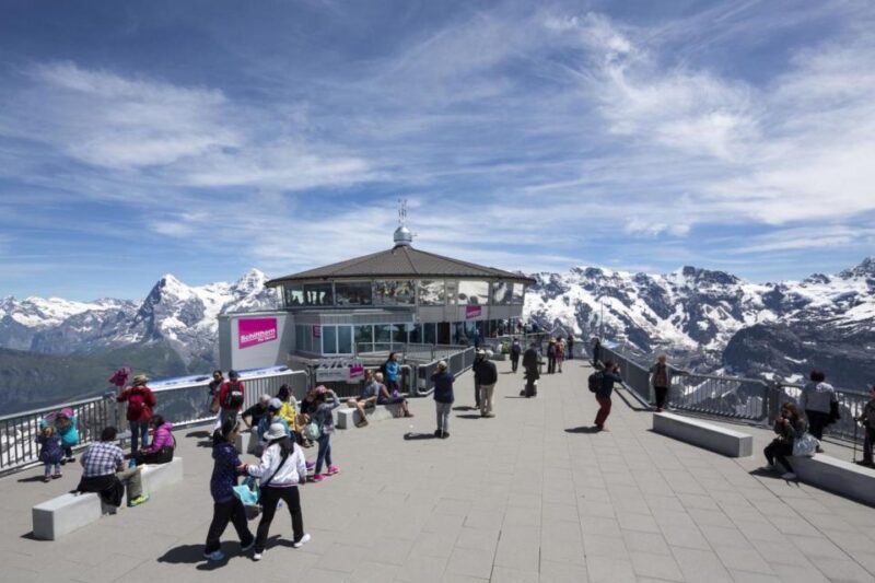 Schilthorn Day Trip and Bond World 007 From Geneva - Experiencing the Skyline Walk