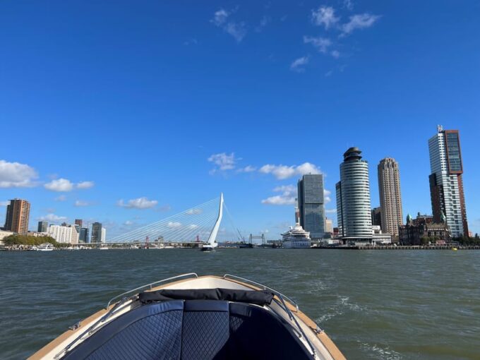 Schipluiden: Private Boat Tour to Rotterdam - Visit Rotterdam Bridging District