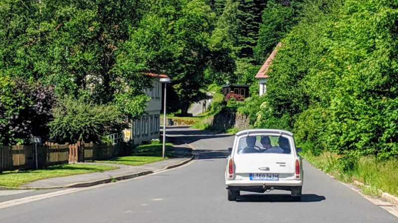 Schkeuditz: 4-Hour Vintage East German Trabant Rental - Meeting Point and Access