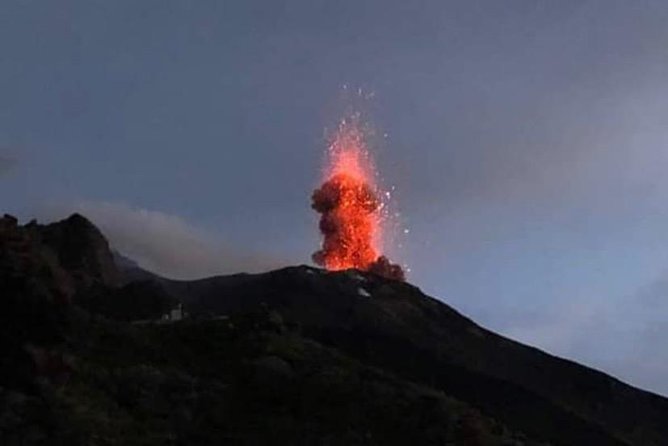 Sciara Del Fuoco From the Sea, Night Tour SMALL GROUP - Viewing the Lava Displays