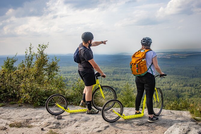 Scooter Downhill Tour From Děčínský Sněžník - Key Points