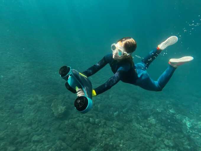 Scooter Fun Snorcel Tour in Turtle Area - Snorkeling Duration and Depth