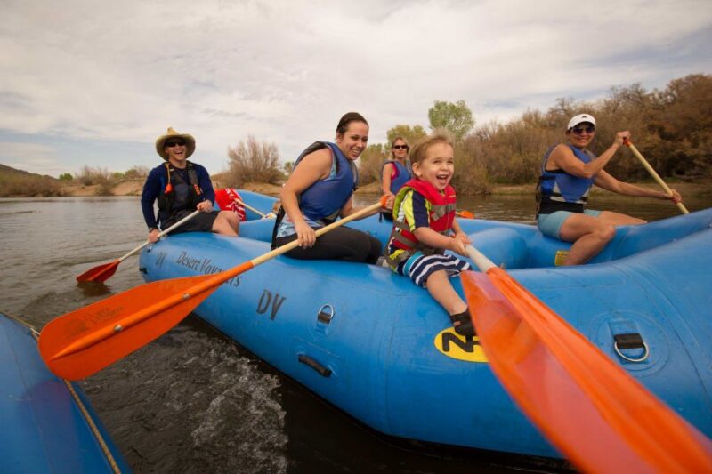 Scottsdale: Half-Day Lower Salt River Rafting Tour - Meeting Point and Directions