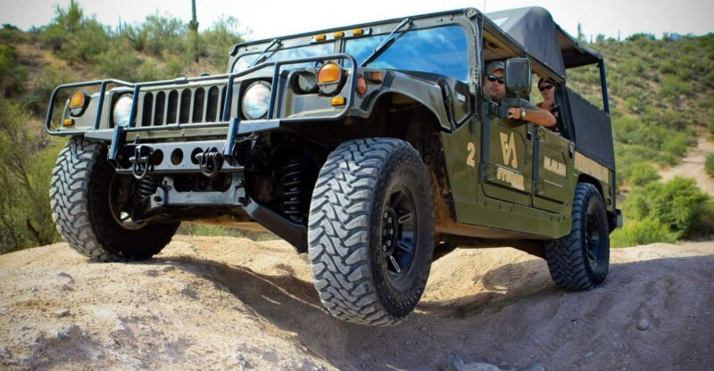 Scottsdale: Tonto National Forest Off-Road H1 Hummer Tour - Vehicle and Terrain Details