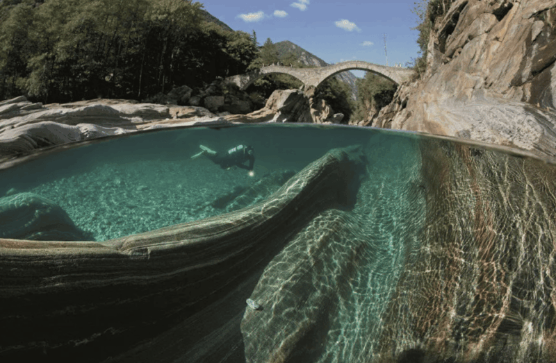 Scuba Dive in Lavertezzo - Key Points
