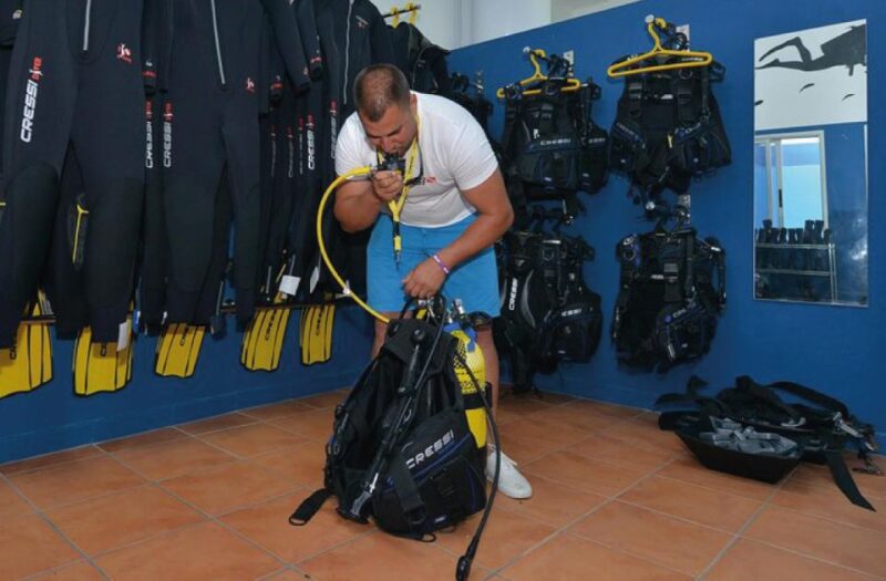 Scuba Diving Baptism in La Restinga - Dive With Professional Instruction
