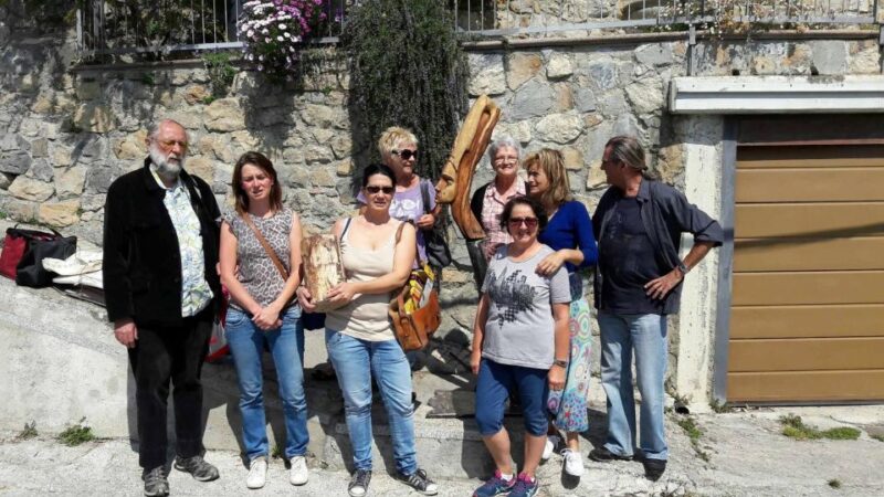 Sculpture in Ventimiglia,Classic Modelling Class in Italy - Instructor and Support
