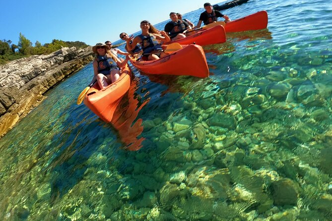 Sea Cave and Cliffs Adventure Kayaking in Pula - Explore the Rocky Coastline