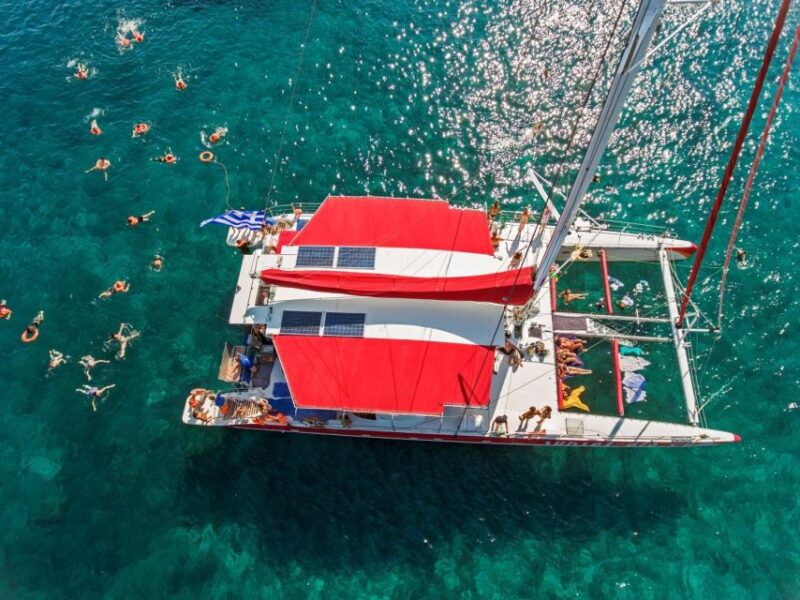 Sea & Land Sunset Tour - Catamaran Cruise
