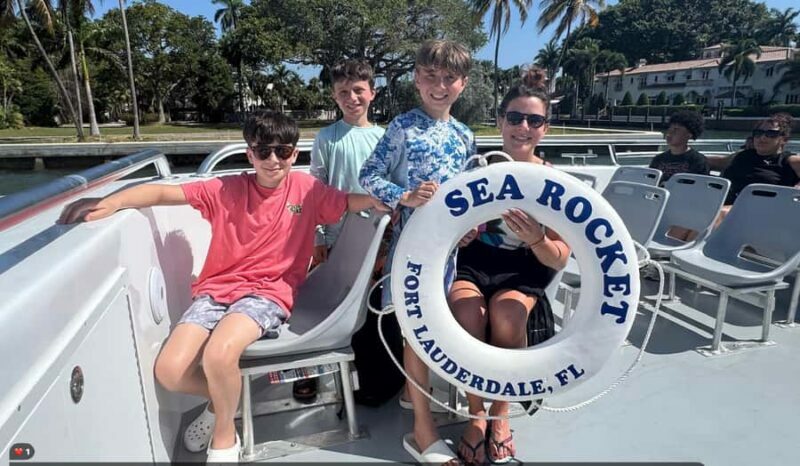 Sea Rocket Speedboat & Intracoastal Cruise in Ft Lauderdale - FAQ