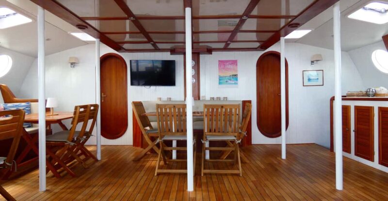 Sea Trip on a Maxi Catamaran (Trinité-Sur-Mer/Houat) - Onboard Amenities