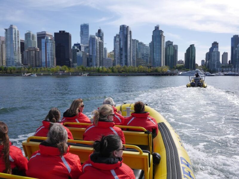 Sea Vancouver Waterfront Sightseeing Adventure - Speed and Thrill Factor