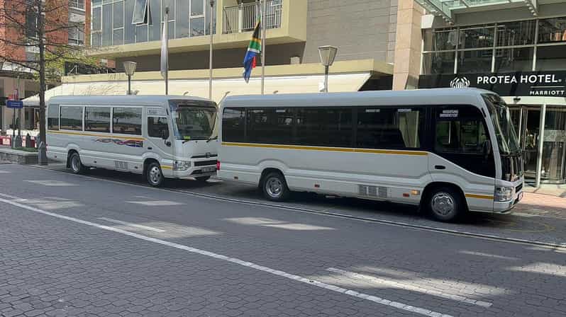 Seamless Airport Shuttle: OR Tambo to Melrose Arch - Included Features