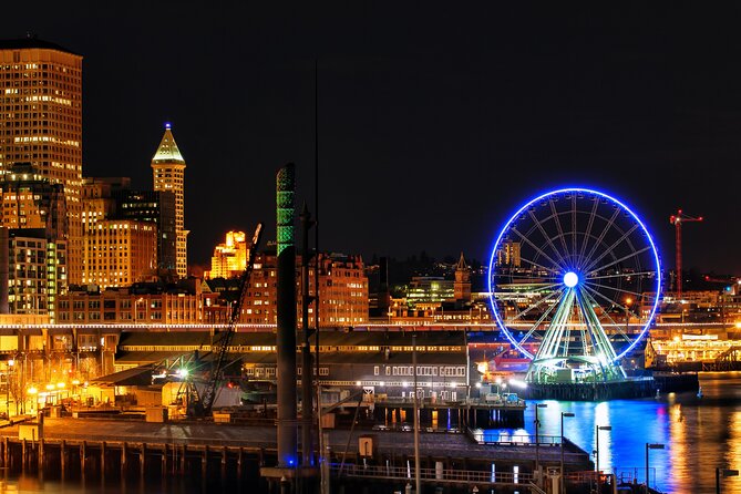 Seattle Enchanting Night Tour With Space Needle and Skywheel - Guided Tour Insights