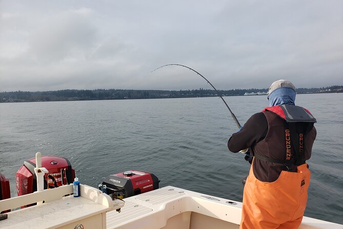 Seattle Salmon Guided Fishing Trip - Captain and Experience