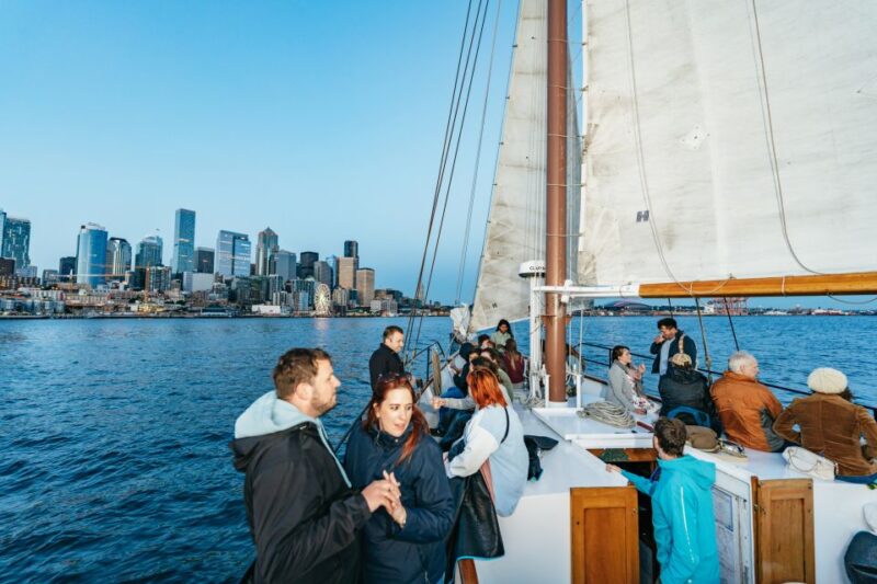 Seattle: Tall Sailboat Sunset Harbor Cruise - Experience Highlights