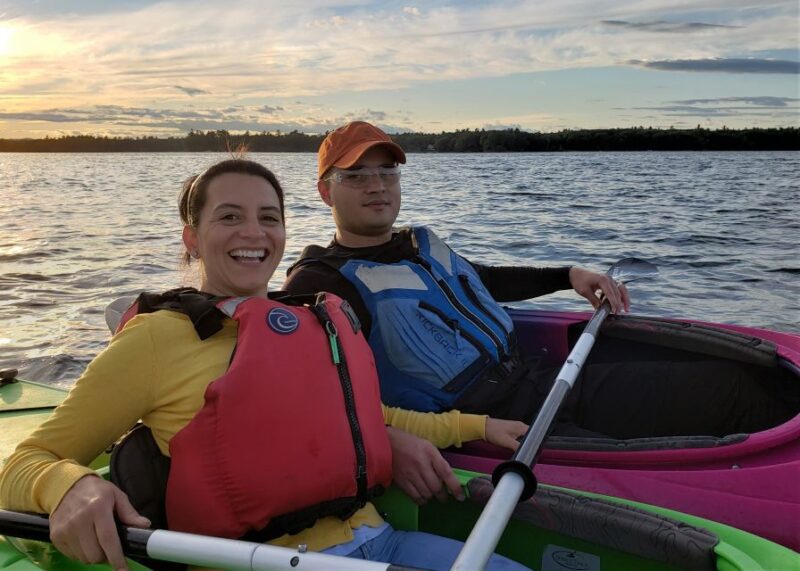 Sebago Lake Guided Sunset Tour by Kayak - Tour Description