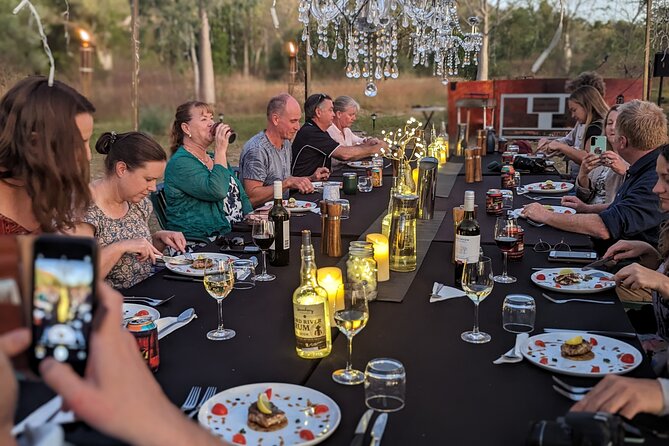Secret Location Gourmet Camp Oven Experience - Outback Dining - Inclusions and Amenities