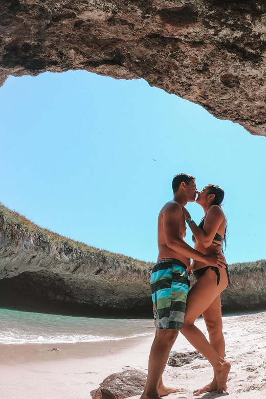 Secret Love Beach All Inclusive Boat Tour -Puerto Vallarta - Key Points