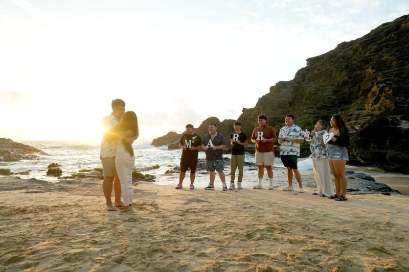 Secrete Proposal Photo/Video Honolulu Blowhole - Services Provided