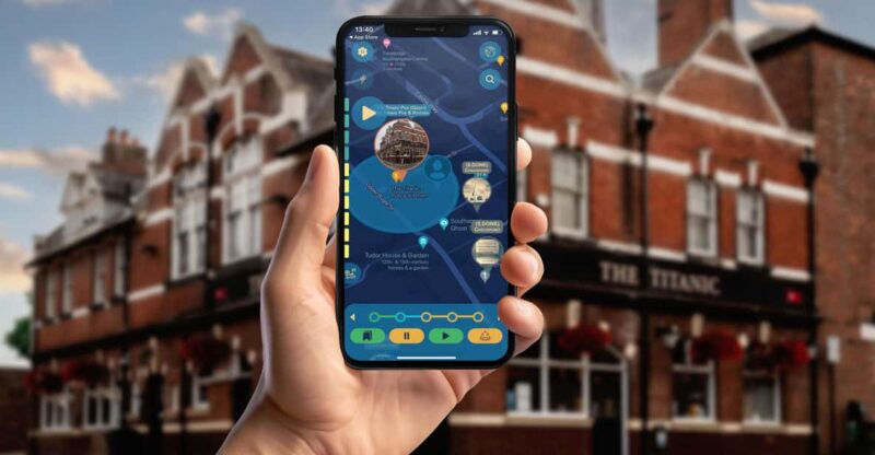 Secrets of the Titanic Walking Tour With Smartphone App - Mobile App Features