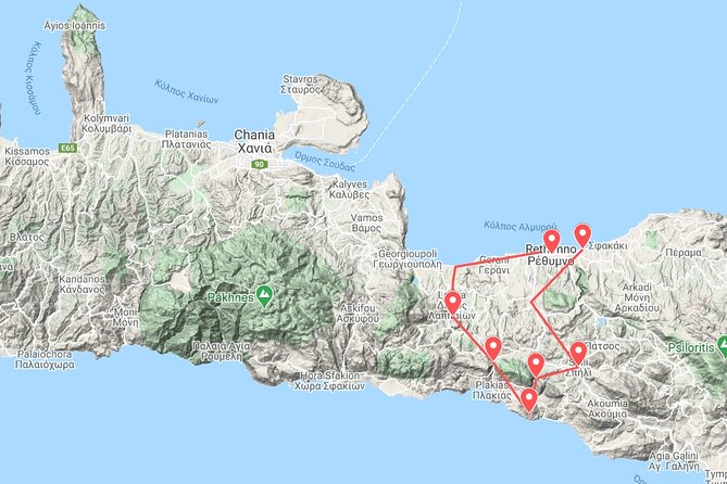 Secrets of West Crete & Rethymno Town Private Tour From Heraklion - Discovering Spili and Its Wonders