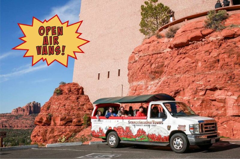 Sedona: Open-Air Van Tour With a Local Guide and 6 Stops - Shopping and Dining Opportunities