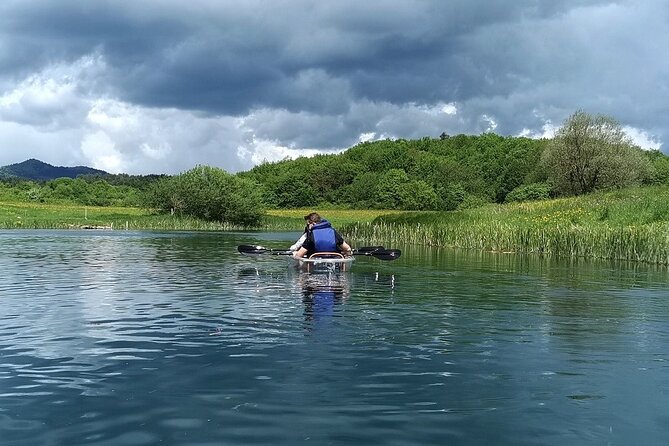 See Through Kayaks on Gacka River - Tranquil River Landscapes