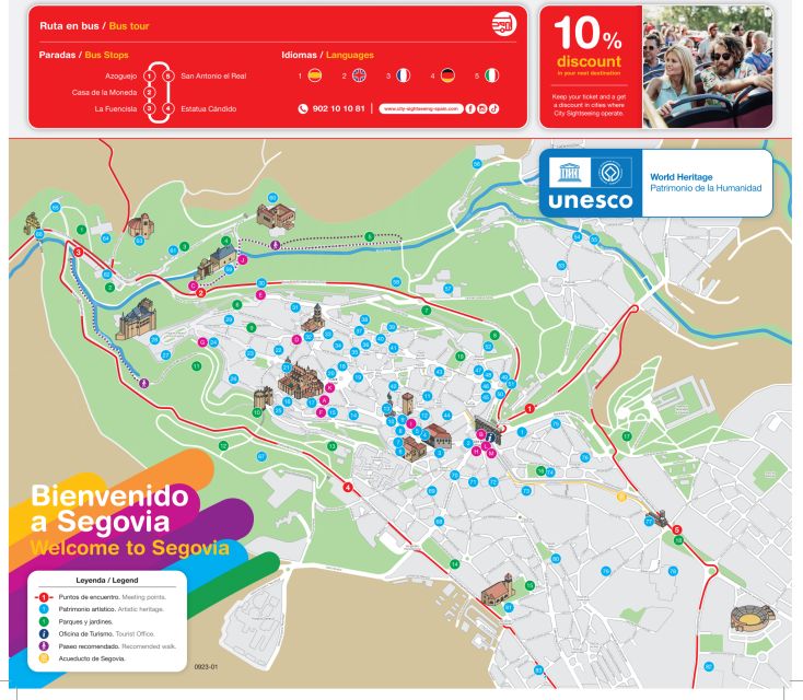 Segovia: City Sightseeing Hop-On Hop-Off Bus Tour - Tour Details