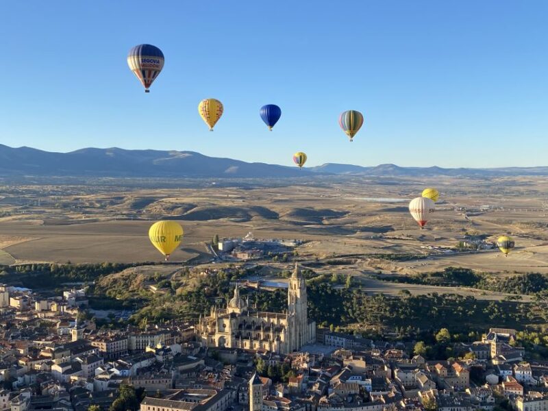 Segovia: Hot-Air Balloon Flight With Optional 3-Course Lunch - Celebration After the Flight