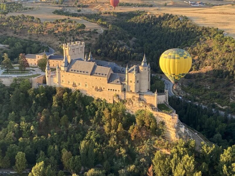 Segovia: Hot Air Balloon Ride With Picnic and Activity Video - Post-Ride Cava and Iberian Treats