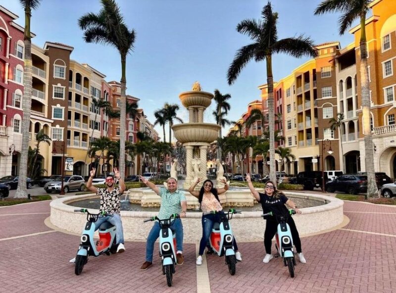 Segway Electric Moped Tour - Fun Activity Downtown Naples - Meeting Point