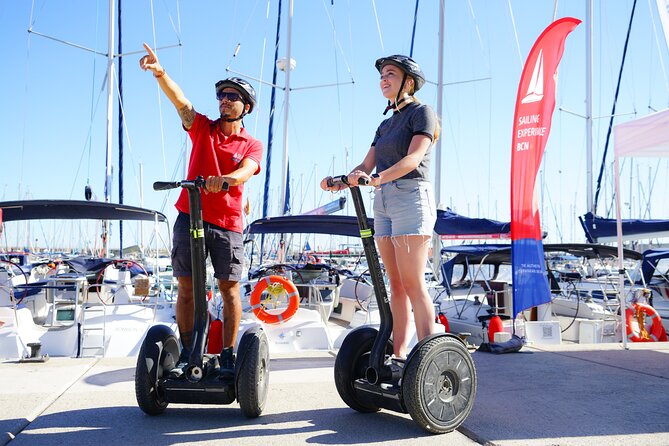 Segway Tour & Sailing Experience Barcelona - Suitable for Individuals and Small Groups