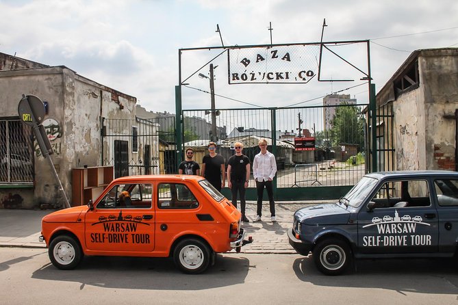 Self-Drive Tour: Communist Warsaw by Retro Fiat Toddler - Meeting and Pickup