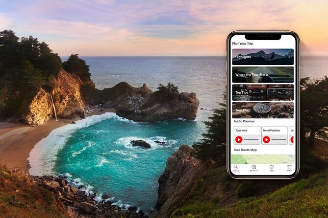 Self-Guided Audio Driving Tour in Big Sur PCH Highway 1 - Pricing and Cancellation Policy