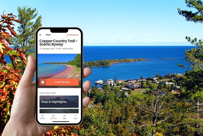 Self-Guided Audio Driving Tour in Keweenaw Copper Country Trail - User Experience