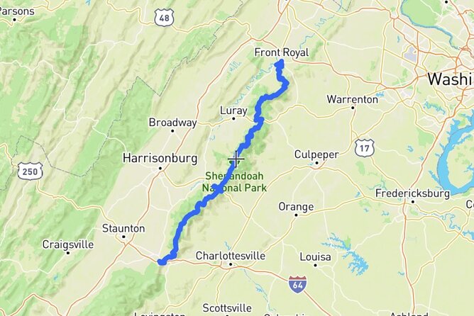 Self-Guided Audio Driving Tour in Shenandoah National Park - Tour Features