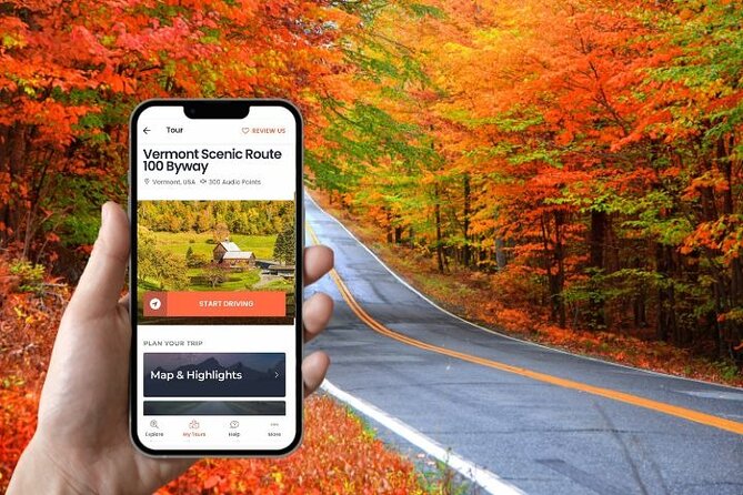 Self-Guided Audio Driving Tour of Vermont, RT100 Scenic Byway - Meeting and Pickup Details