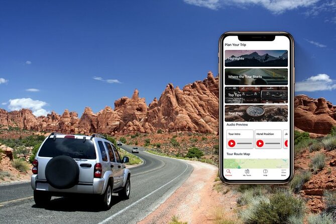 Self Guided Audio Tour in Arches and Canyonlands - Operational Details