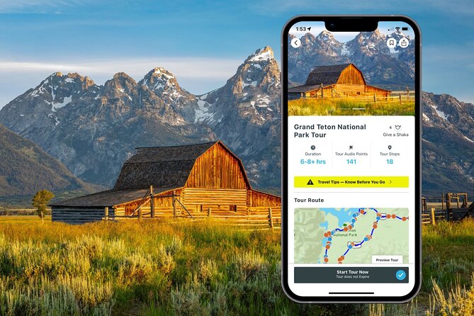 Self-Guided Grand Teton National Park Driving Tour - Flexibility and Convenience