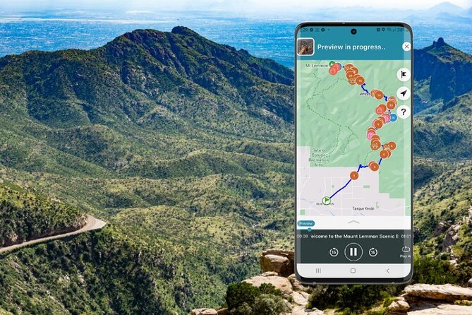Self-Guided Mt. Lemmon Scenic Byway Driving Tour - Key Points