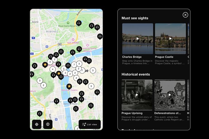 Self Guided Tours Prague With 100 Captivating Audio Stories - Fascinating Stories of Famous Figures