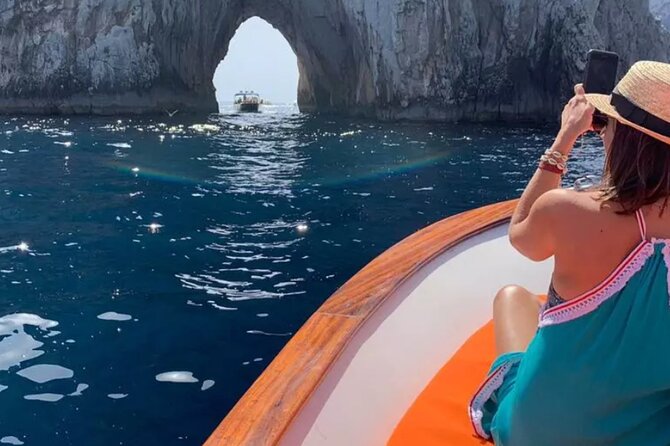 Selfie at Faraglioni, Water Taxi, Transfers in Capri! - Pickup and Meeting Information
