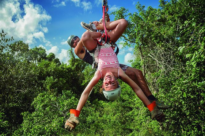 Selvatica Adventure Park ATV and Ziplines in Cancun and Riviera Maya - Refreshing Swim in the Cenote