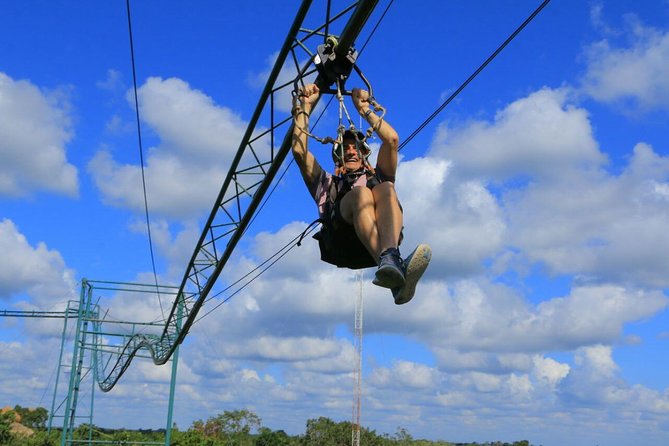 Selvatica Park Ziplines, Cenote, and ATV Tour From Cancun and Riviera Maya - Superflight: Two Monster Ziplines