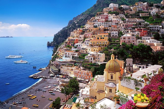 SEMI Private: Amalfi Coast Boat Tour With Transfer by High Speed Train From Rome - Inclusions